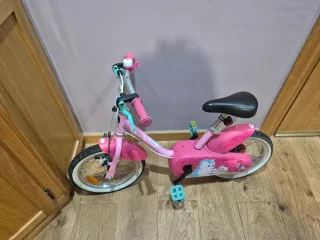 Bicicleta infantil niña rosa