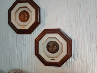 Cuadros de relieve madera y metal