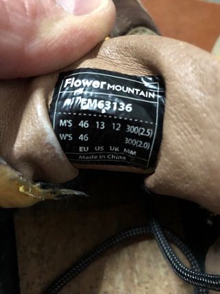 Zapatillas Flower Mountain hombre.