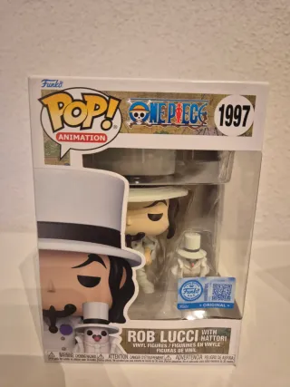 Funko Pop! One Piece Rob Lucci con Hattori 1997