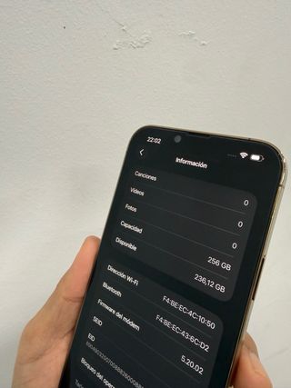 iPhone 13 Pro Max 256GB 91% batteria