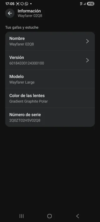 Ray-Ban Wayfarer Meta Gen 1 Negras