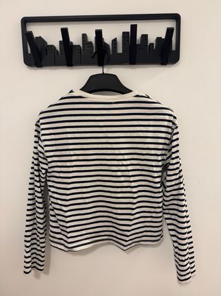 Camiseta Stradivarius Rayas Mickey Talla S