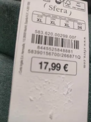 Pantalones anchos verdes