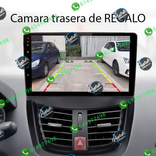 Radio Pantalla Carplay GPS USB para Peugeot 207