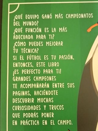 QUIERO ser FUTBOLISTA Secretos-tácticas-entrenos..