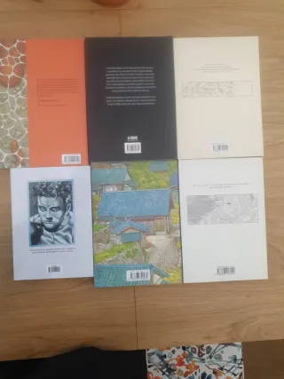 6 Tomos de Jiro Taniguchi