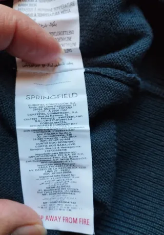 Jersey punto Springfield rombos