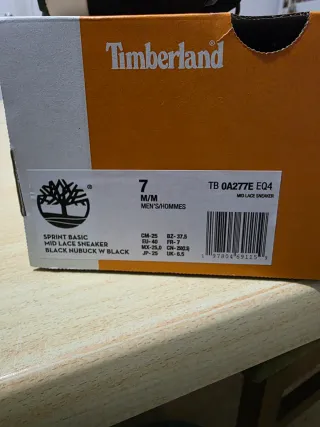 Zapatillas Timberland Sprint Basic Hombre Talla 40