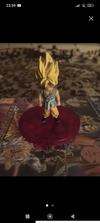 Figura Dragon Ball gt omega shenron y Goku ssj gt