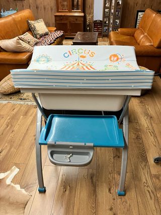 Bañera cambiador bebé