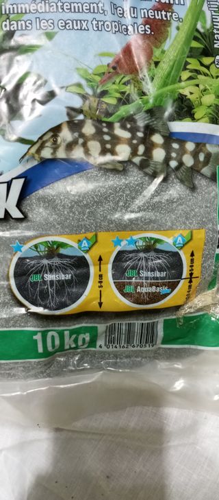 Lote Sustrato para acuario Ground,Akadama, jblDark