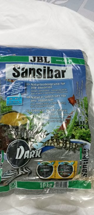 Lote Sustrato para acuario Ground,Akadama, jblDark