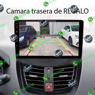 Radio Pantalla Carplay GPS USB para Peugeot 207