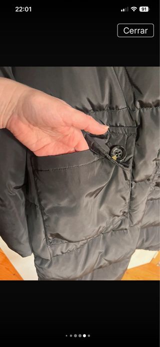 Plumas Beaumont Negro con Capucha