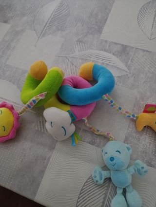 Espiral para carro de bebé