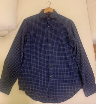 Camisa Polo Ralph Lauren cuadros azul