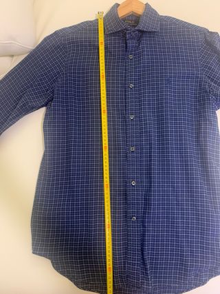 Camisa Polo Ralph Lauren cuadros azul