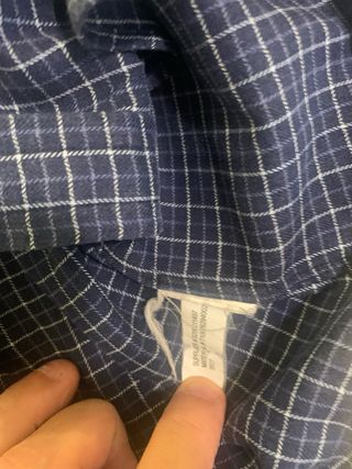 Camisa Polo Ralph Lauren cuadros azul