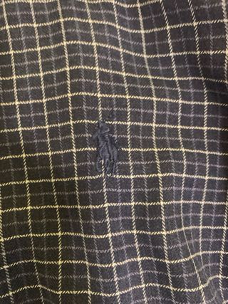 Camisa Polo Ralph Lauren cuadros azul