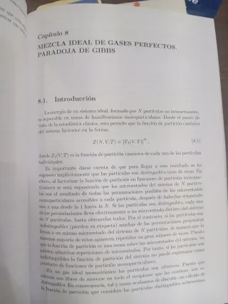 Curso de física estadística