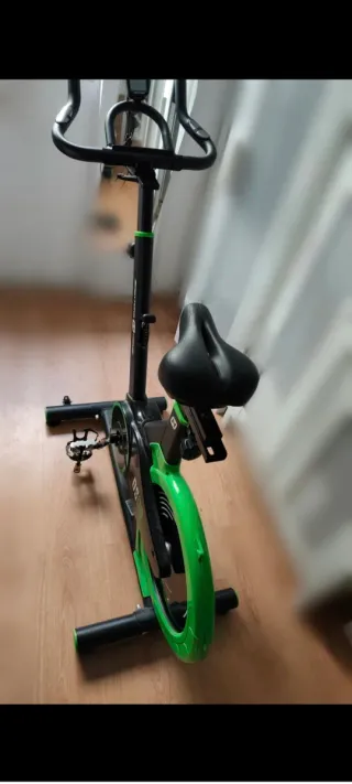 Bicicleta Estática y consola medición
