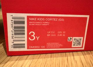 Zapatillas Nike Cortez (GS) Talla 35