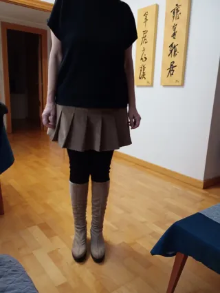 Botas sin estrenar marca cuplé