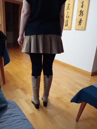 Botas sin estrenar marca cuplé