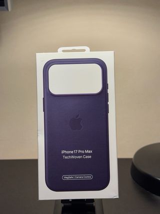 Funda iPhone 17 Pro Max TechWoven Azul