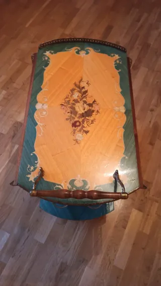 Mesa camarera vintage años 70