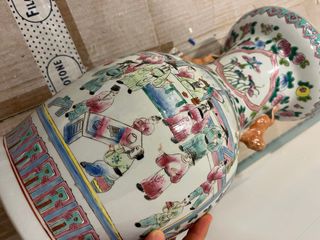 Jarrón de porcelana china nueva