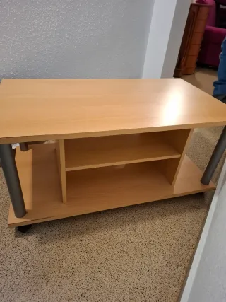 Mesa ratona madera y metal
