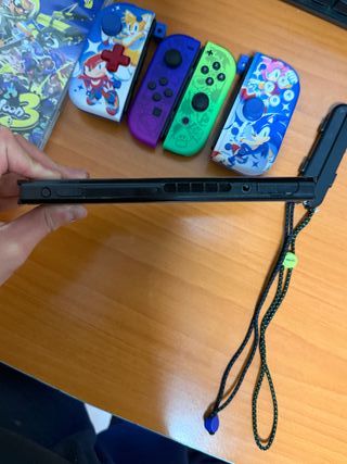 Nintendo Switch Morado/Verde + Splatoon 3