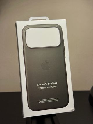 Funda iPhone 17 Pro Max TechWoven Verde