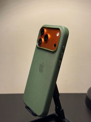 Funda iPhone 17 Pro Max TechWoven Verde