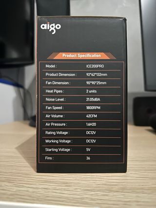 Disipador CPU RGB NUEVO para INTEL y AMD