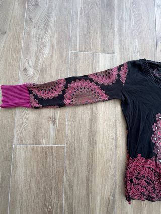 Camiseta Desigual manga larga floral