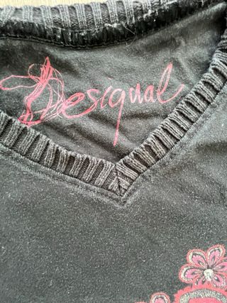 Camiseta Desigual manga larga floral