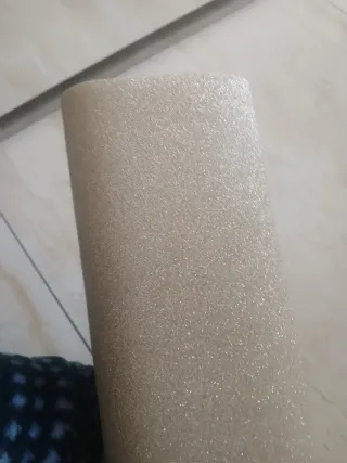 Pochette donna dorata glitterata