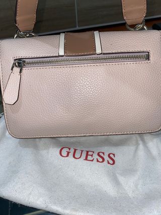 Bolso original Guess Rosa y Marrón