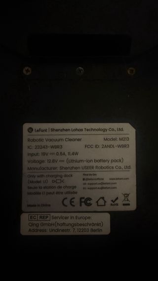 Robot Aspirador Lefant M213