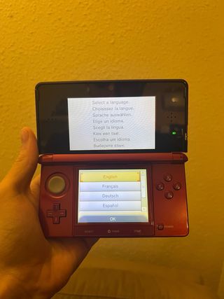 Nintendo 3DS Roja para Isabel
