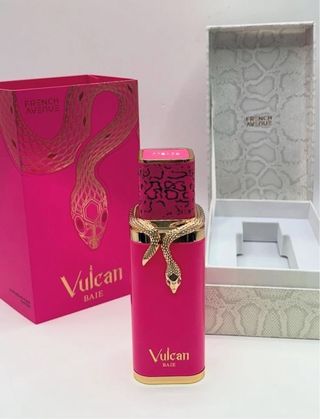 Perfume Vulcan Baie Rosa y Dorado