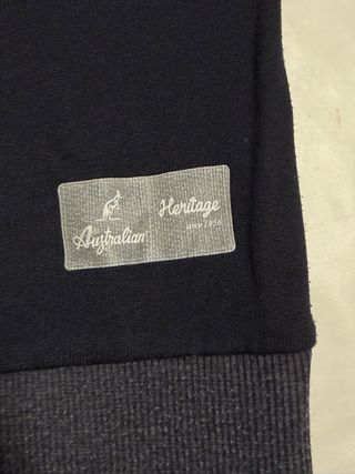 Felpa Australian blu e grigia