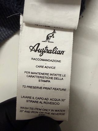 Felpa Australian blu e grigia