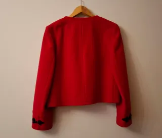 Traje Kina Fernández Rojo Vintage