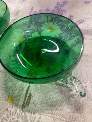 4 ciotole macedonia Vetro di Murano Nason Moretti