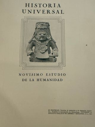 Colecciones Instituto Gallach. Ed. 1932.