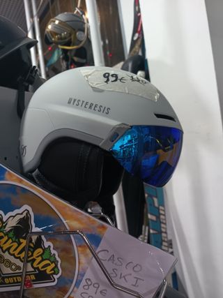 Casco de esquí con visera integrada precio outlet